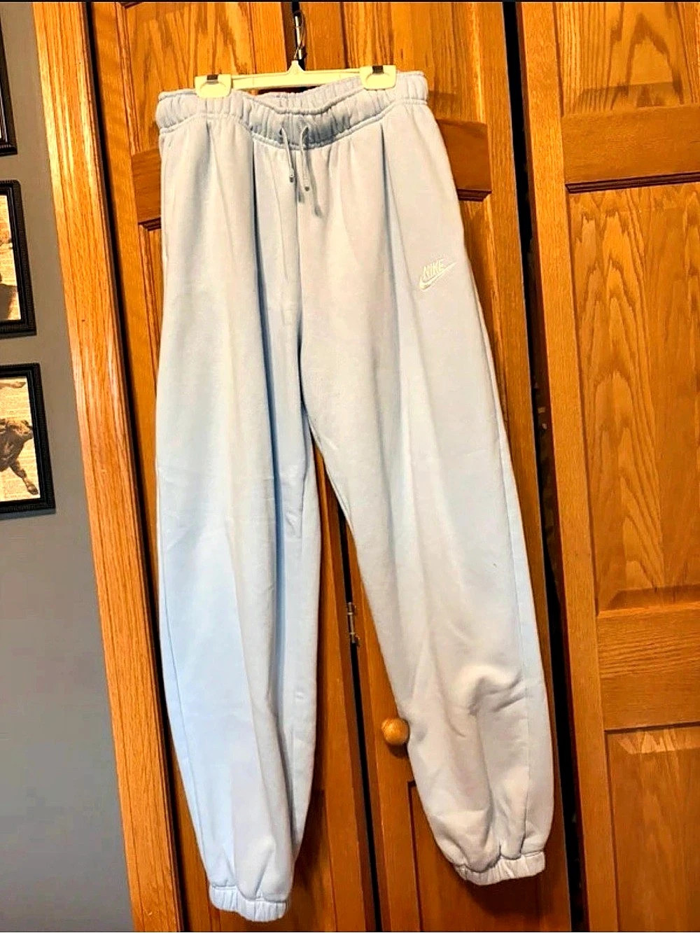 Light Blue Women’s Nike Fleece Joggers